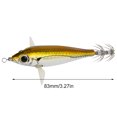 thumbnail image 2 of Señuelo luminoso de calamar de 83mm, lámpara para pesca nocturna, gancho doble, señuelo para atraer sepias en forma de pez para agua salada y dulce, 2 of 7