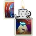 thumbnail image 5 of Zippo Lighter - Personalized Message Engraved on Backside Glow in The Dark (UFO #49838), 5 of 10