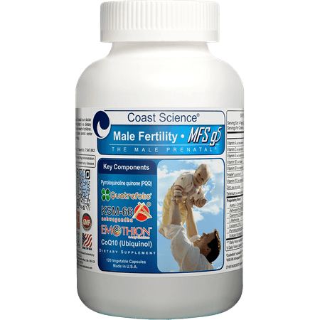 Male Fertility Supplement MFSg5 - 120 capsules (now with