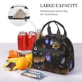 thumbnail image 5 of Lsque Five Nights At Freddy'S Pattern Lunch Bag ,Insulated Lunch Box, Small Leakproof Cooler Food Lunch Containers Reusable High Capacity Lunch Tote Bags, 5 of 7