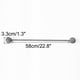thumbnail image 2 of Sujetador de Cortina de 25.6 Pulgadas Clips para Cortinas, 2 of 7