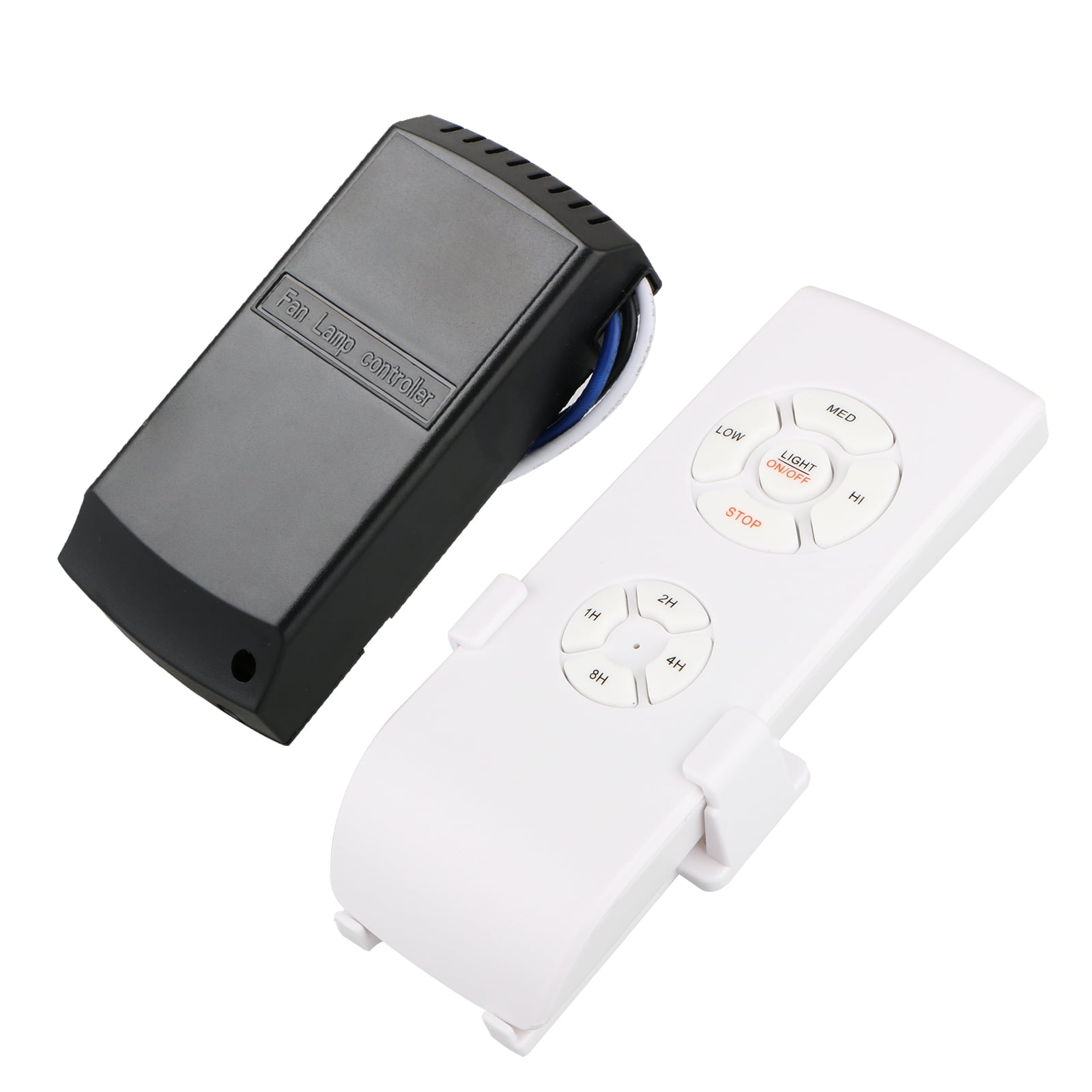 Wireless Timing Remote Control Receiver Universal Ceiling Fan Lamp Light Kit