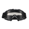 thumbnail image 1 of SNNROO Motorcycle Goggles Windproof Dirt Bike ATV Racing Goggles with Ski Goggles and Glasses Included, 1 of 8