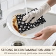 thumbnail image 5 of 2 Pcs Funny Kitchen Towels,Black Christmas Snowflake Pattern Microfiber Dish Towels,Kitchen Tea Towels,Kitchen Towel Set (18" X 26"), 5 of 7