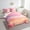 Pink, variant on 7pcs Cartoon Penguin Twin Comforter Set for Kids Boys Girls Beach Themed Bedding Comforter Sets, Antarctic Animal Bed in a Bag Cute Wildlife Bedding Set, Coastal Sea Ocean Marine Bed Sheets Set