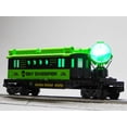thumbnail image 6 of LIONEL AREA 51 SKY SURVEILLANCE SEARCHLIGHT CABOOSE O GAUGE TRAIN CAR 2523010-C, 6 of 7