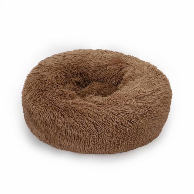 Cesta para perros, cesta redonda para gatos, cojín de cama suave y cómodo para mascotas, cálido, impermeable, antideslizante y lavable. Cojín para perros apto para gatos y perros.