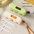 thumbnail image 2 of ANXPTIME Popup Mechanism Floss Holders Case Protects Mouth Care Essential Safely, 2 of 12