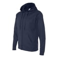 thumbnail image 2 of Jerzees Hood Sweatshirt PF93MR Unisex Adult 6 oz. Sport Tech Fleece Full-Zip Hood, 2 of 3