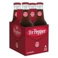 thumbnail image 2 of Dr Pepper Made with Sugar Soda, 12 fl oz, 4 Count, 2 of 9