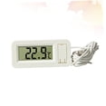 thumbnail image 2 of BRIGHTFUFU 1Set Aquarium Temperature Gauge Plastic White for Monitoring Reptile Environments, 2 of 8