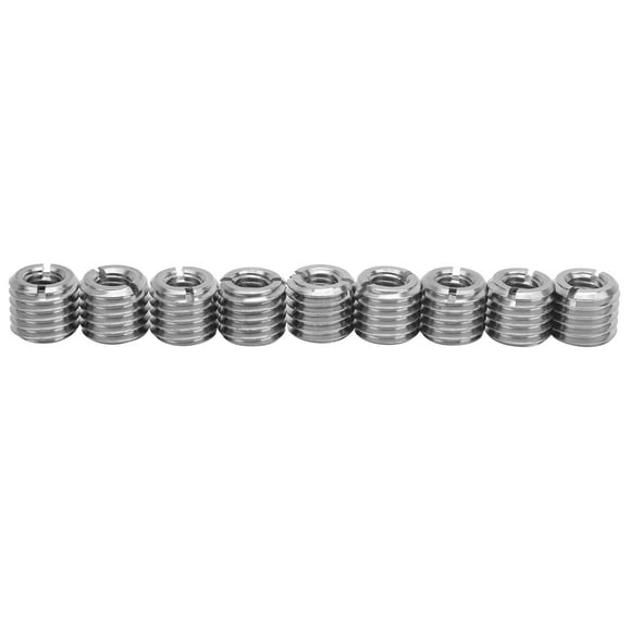 Thread Inserts, Simple To Install 10pcs Threaded Inserts Thread Repair Tool Stability For Aviation For Automobiles For Steam Turbines
