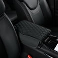 thumbnail image 2 of Universal Car Center Console Armrest Protector 2025 Upgrade Leather Cover with 2 Storage Bags - Enhanced Comfort Seat Pad Interior Accessories for Vehicles, 2 of 4
