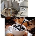thumbnail image 3 of Cafetera percoladora de aluminio de 50 150 300 450 600ML para oficina en casa al aire libre, 3 of 8