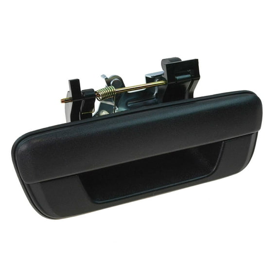 TRQ Tailgate Handle w/o Lock Provision Black for 04-12 Chevy Colorado GMC Canyon DHA64591