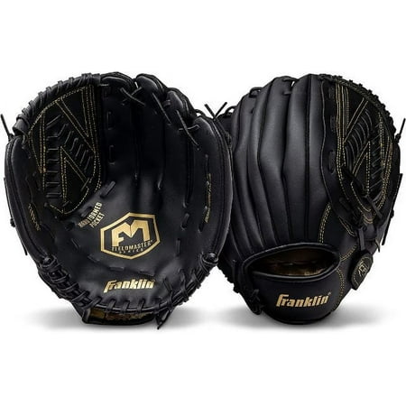 UPC: 0025725532100 | Franklin Field Master Recreational Baseball/Softball Glove Black/Gold 13 RHT