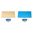 thumbnail image 3 of Uxcell 3.6x2.3x0.3 Inch Name Cards Case Alloy Business Card Holder 2 Pack Gold Blue, 3 of 6