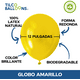 thumbnail image 3 of Globos amarillos de 12 pulgadas (100 pzas), 3 of 3