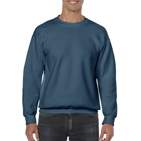 Gildan Men's and Big Men's Heavy Blend Crewneck Sweatshirt, up to Size 3XL