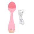 thumbnail image 2 of Electric Face Scrubber, Facial Cleansing Brush Multifunctional Massaging  for Daily Use Pink, 2 of 7