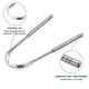 thumbnail image 3 of 3 Pcs Metal Tongue Scraper, Tongue Scrapers For Adults Kids, Stainless Steel Tounge Scrappers, Tounge Scraper Cleaner, Portable Tongue Cleaner, 3 of 5