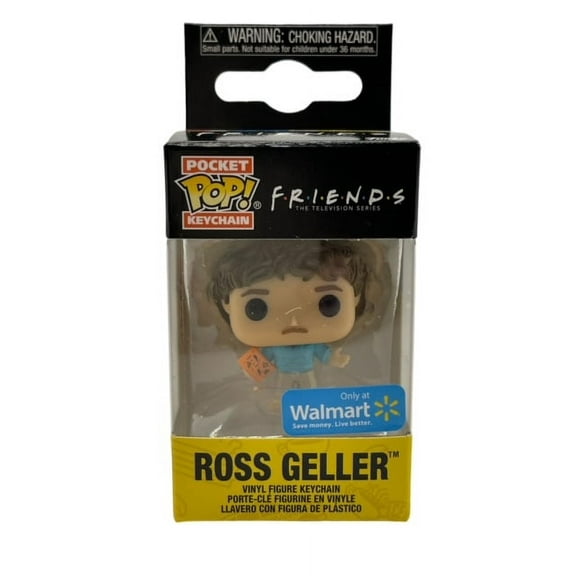 Funko Pocket Pop! Keychain: Friends 80's Ross Geller Walmart Exclusive