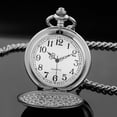 thumbnail image 4 of Minzimin Smooth Pocket Watch,Personalized Pocket Watch,Watches for Men, Pocket Watches for Father‘s Day with Chain, 4 of 7