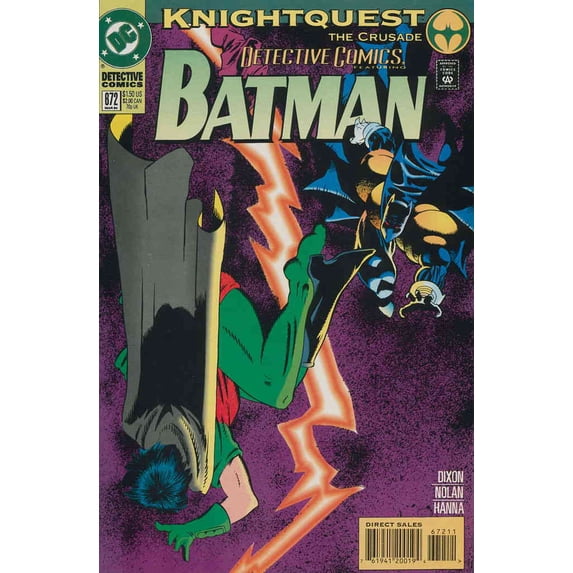 Detective Comics #672 VF ; DC Comic Book