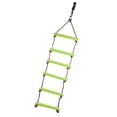thumbnail image 1 of Escalera de cuerda de escalada Sunnimix Juguete interior y al aire libre 6 cuerdas verde, 1 of 5