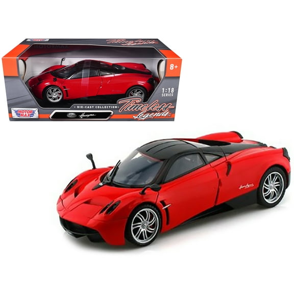 Pagani Huayra Red 1/18 Diecast Car Model by Motormax