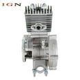 Silver 80cc 2Stroke Cycle Bike Engine Motor Petrol Gas Kit for