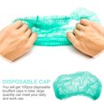 thumbnail image 3 of FRCOLOR Elastic Hair Net Cap 100pcs Disposable Non woven Protective Hat for Multi purpose Use,6.69"X0.79"X0.39", 3 of 5