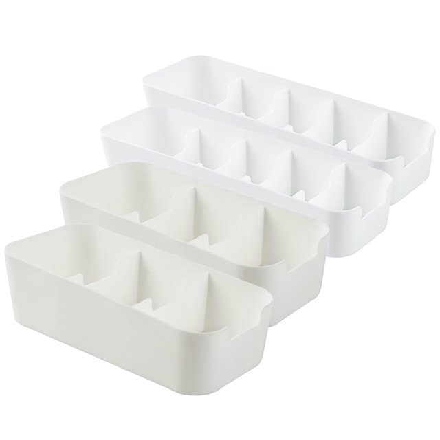 Drawer Organizer Tray Divided: 4PCS Cute Drawer Tray Divider Underwear Organizer