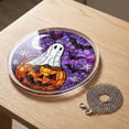 thumbnail image 5 of Halloween Sun Catcher for Window Hanging, Wooden Puzzle Ghost Witch Acrylic Stained Glass Decor for Windows Door Wall, House Warming Gift for Puzzle Lovers by MPOISVA, 5 of 6