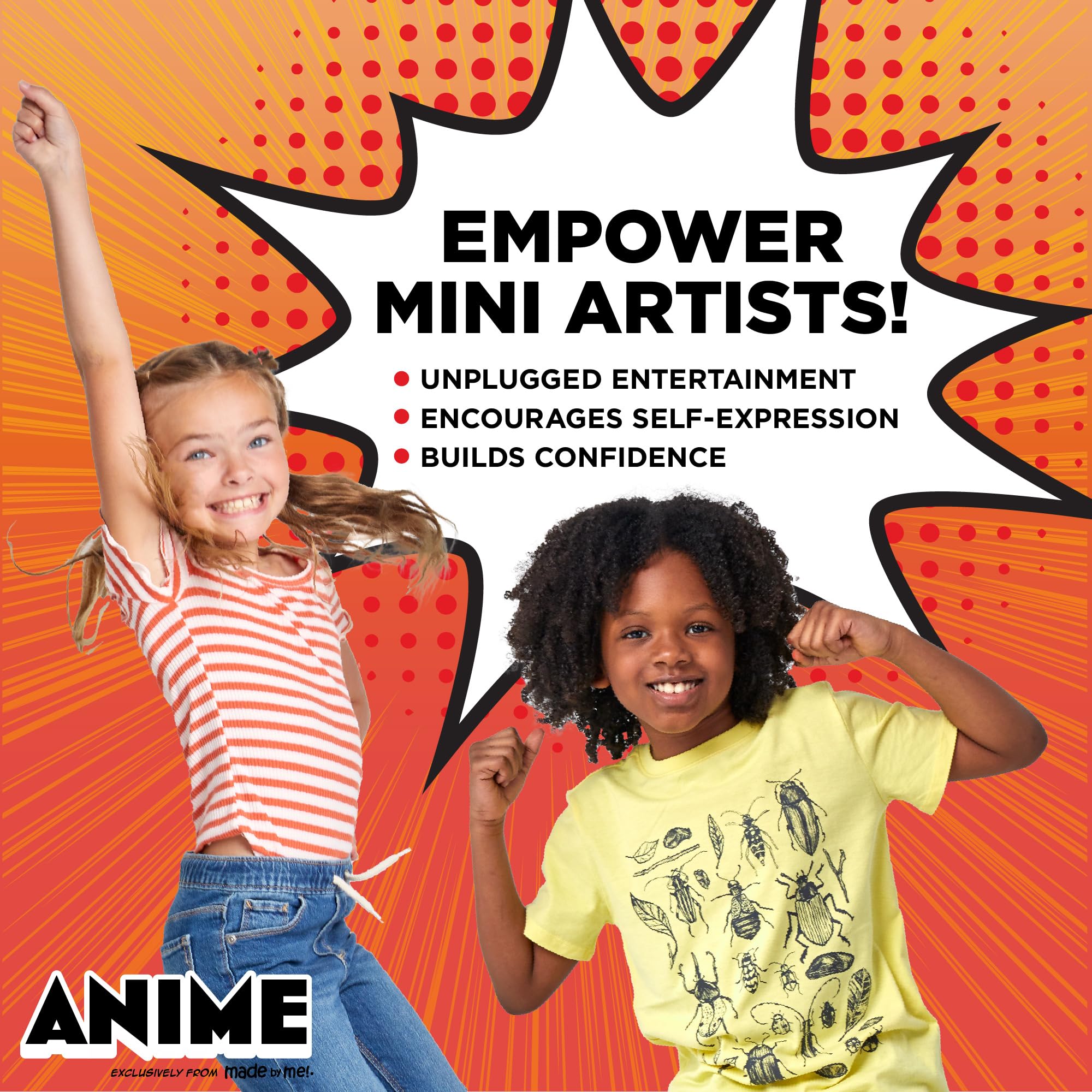 Art Set BONAFIDE Comic Book Artist Kit For Kids - Learn To Draw Anime ...