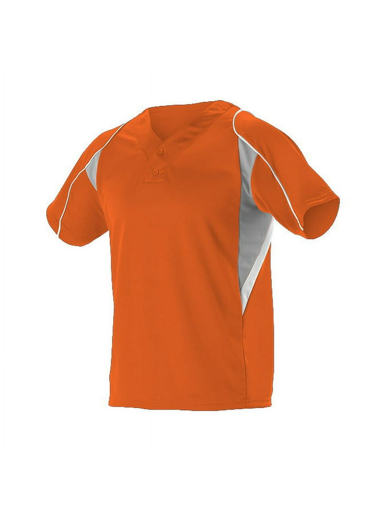Alleson Athletic Youth Boys Baseball Jersey – Dura-Light Mesh With Raglan Sleeves & Stripe Trim