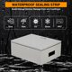 thumbnail image 5 of QinaQin Caja de gabinete eléctrico de acero inoxidable, NEMA 4X e IP67 contra agua y polvo, con cerradura, placa de montaje y llaves para interior o exterior, 5 of 8