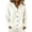 White, variant on Cardigan Sweaters for Women Hooded Drawstring Button down Knit Cardigan Tops Loose Comfy Fall Winter Jackets(Small,Black)