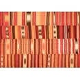 thumbnail image 1 of Ahgly Company Indoor Rectangle Patchwork Orange Transitional Area Rugs, 7' x 9', 1 of 1