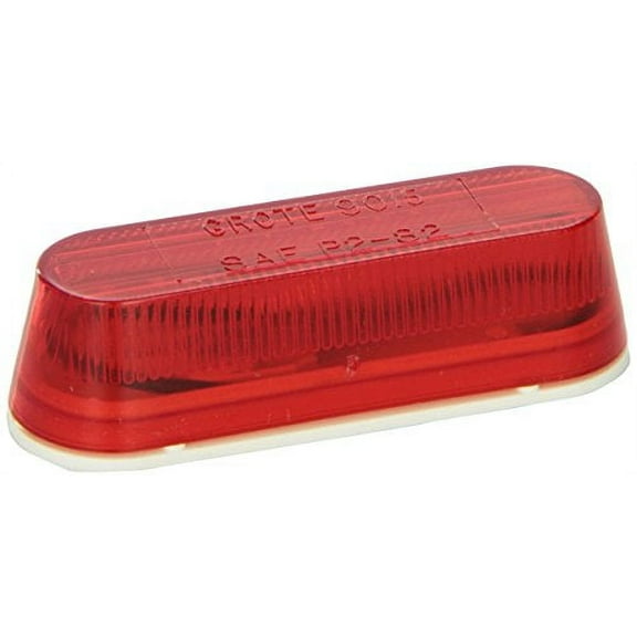 CLR/MKR LAMP, RED, THIN-L