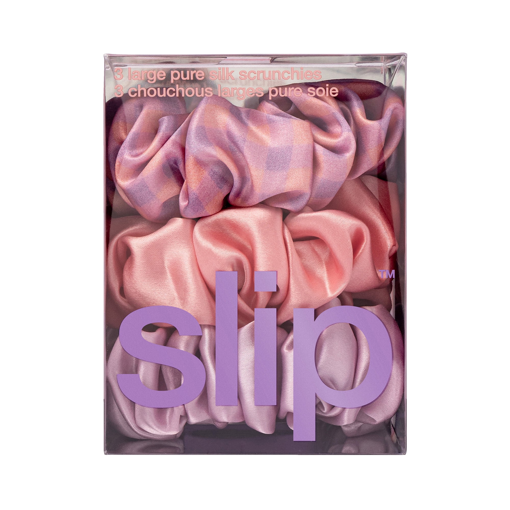 slip pure silk large scrunchies - belleflower