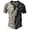 40White192, variant on WERYOUNG Mens T-Shirts Summer Color Block Retro Tees Short Sleeve Button Down Casual Tees Comfortable Tops L