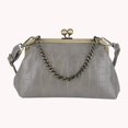 thumbnail image 5 of SPEKSEE Women PU Leather Kiss Lock Shoulder Bag Shoulder Crossbody Bag Texture Crossbody Bag for Work Shopping Travel Daily Use, 5 of 18