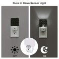thumbnail image 3 of Fuzoiu Pine Cone Woodland Pattern Print Dusk to Dawn LED Night Light with Light Sensor, Energy-Efficient Touch-Safe Night Lamp for Home, Office, and Kids' Rooms-UK, 3 of 7