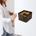 thumbnail image 5 of FeiFu Magnetic Refrigerator Side Organizer,No-Punch Spice Jar Shelf for Knives, Utensils, Kitchen Tool Storage with Non-Slip Silicone Pad for Heavy Blades Black, 5 of 5