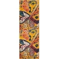 thumbnail image 2 of Rugs.com Haerfest Collection Rug – 6 Ft Runner Yellow Low Rug Perfect For Hallways, Entryways, 2 of 6