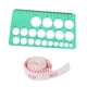 thumbnail image 5 of regla para pezones,Regla de pezón para herramienta de medición del tamaño de brida,Regla de silicona para pezones,medida de brida suave,Regla portátil lavable con los elementos, 5 of 8
