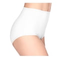 thumbnail image 2 of Pantaleta Ilusión para Mujer, Corte Alto Blanco Talla M, 2 of 4