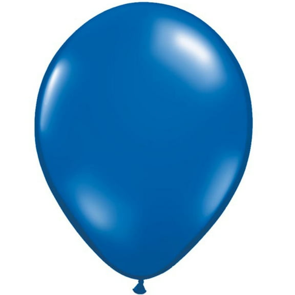 12 Qualatex Sapphire Blue Balloons 16"