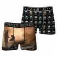 thumbnail image 1 of Star Wars Meeting The Child  and  Mandalorian Helmets All Over Print 2-Pack of Crazy Boxer Briefs-XXLarge (44-46), 1 of 5